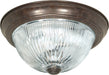 Myhouse Lighting Nuvo Lighting - SF76-606 - Two Light Flush Mount - Old Bronze