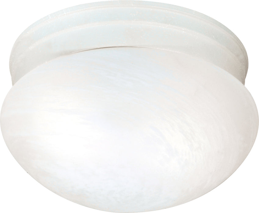 Myhouse Lighting Nuvo Lighting - SF76-613 - Two Light Flush Mount - Textured White