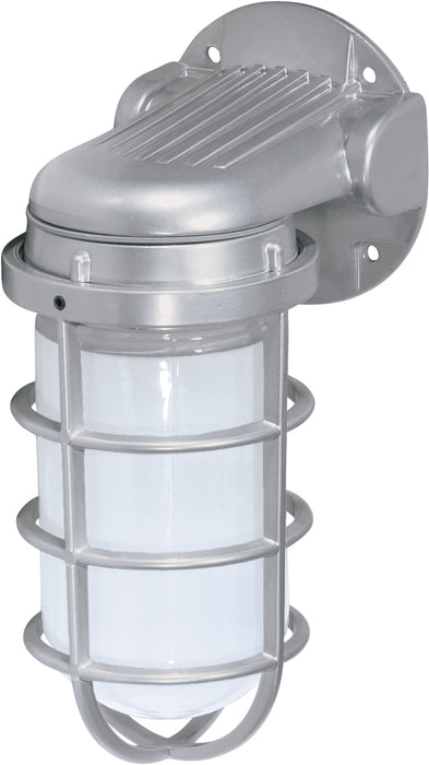 Myhouse Lighting Nuvo Lighting - SF76-620 - One Light Wall Lantern - Metallic Silver