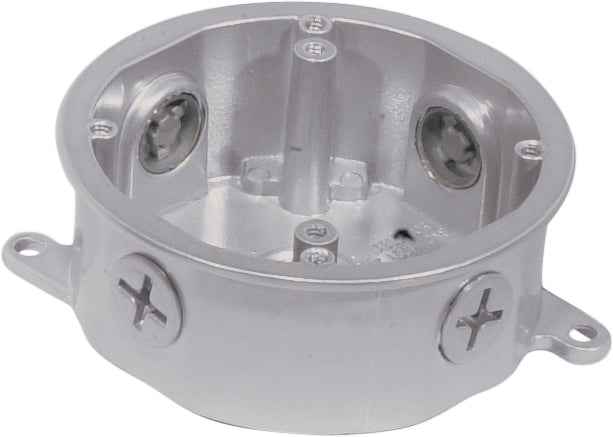 Myhouse Lighting Nuvo Lighting - SF76-651 - Die Cast Junction Box - Metallic Silver