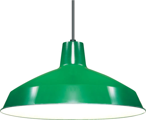 Myhouse Lighting Nuvo Lighting - SF76-660 - One Light Pendant - GreenWhite Interior