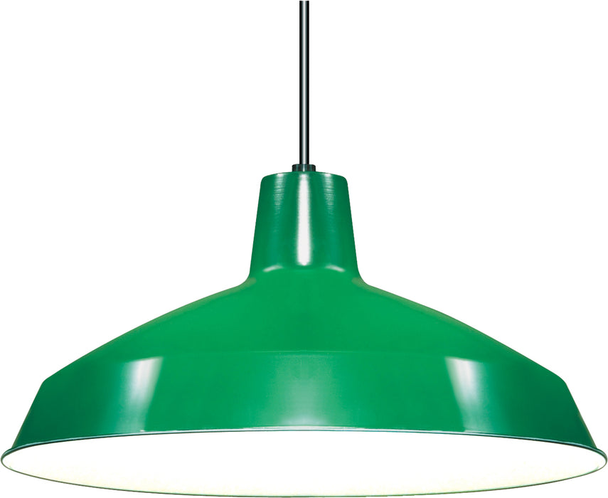 Myhouse Lighting Nuvo Lighting - SF76-660 - One Light Pendant - GreenWhite Interior