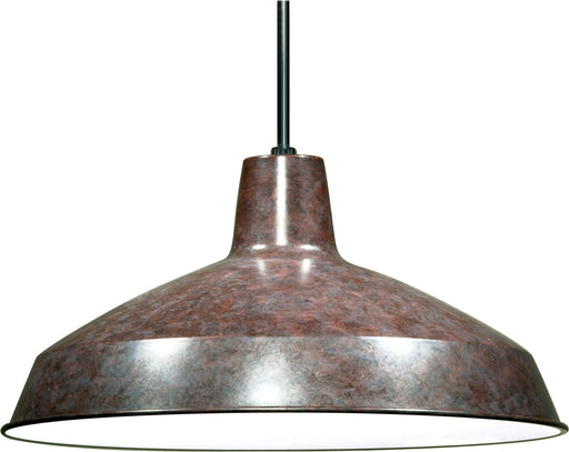 Myhouse Lighting Nuvo Lighting - SF76-662 - One Light Hanging Lantern - Old Bronze / White Interior