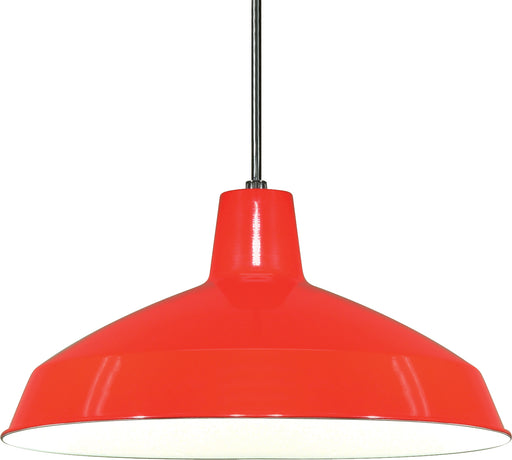 Myhouse Lighting Nuvo Lighting - SF76-663 - One Light Hanging Lantern - Red / White Interior