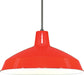 Myhouse Lighting Nuvo Lighting - SF76-663 - One Light Hanging Lantern - Red / White Interior