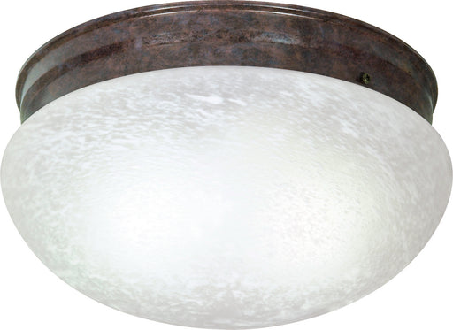 Myhouse Lighting Nuvo Lighting - SF76-676 - Two Light Flush Mount - Old Bronze