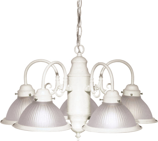 Myhouse Lighting Nuvo Lighting - SF76-693 - Five Light Chandelier - Textured White