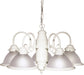 Myhouse Lighting Nuvo Lighting - SF76-693 - Five Light Chandelier - Textured White