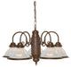 Myhouse Lighting Nuvo Lighting - SF76-694 - Five Light Chandelier - Old Bronze