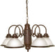 Myhouse Lighting Nuvo Lighting - SF76-694 - Five Light Chandelier - Old Bronze