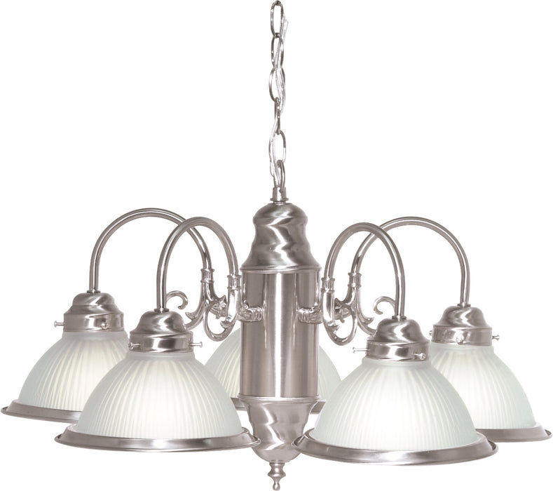 Myhouse Lighting Nuvo Lighting - SF76-695 - Five Light Chandelier - Brushed Nickel