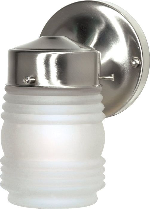 Myhouse Lighting Nuvo Lighting - SF76-701 - One Light Outdoor Wall Lantern - Brushed Nickel