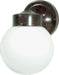 Myhouse Lighting Nuvo Lighting - SF76-703 - One Light Wall Lantern - Old Bronze