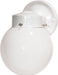 Myhouse Lighting Nuvo Lighting - SF76-704 - One Light Wall Lantern - Gloss White