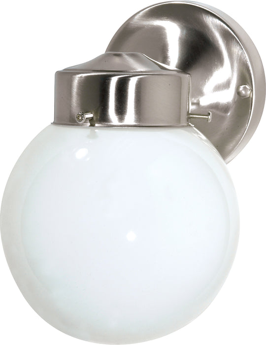 Myhouse Lighting Nuvo Lighting - SF76-705 - One Light Wall Lantern - Brushed Nickel