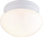 Myhouse Lighting Nuvo Lighting - SF77-060 - One Light Flush Mount - White