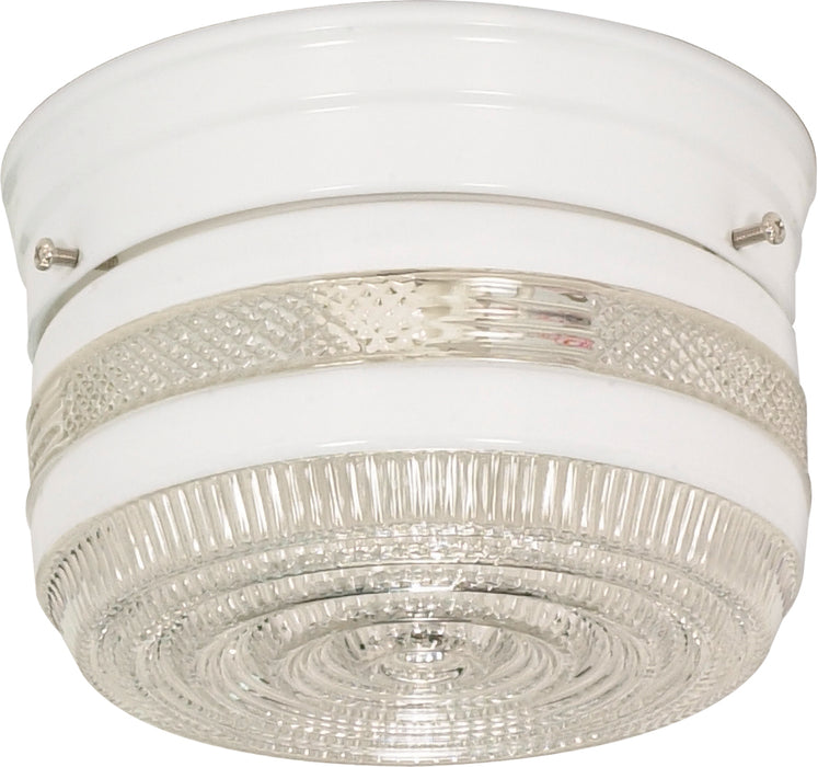 Myhouse Lighting Nuvo Lighting - SF77-097 - One Light Flush Mount - White
