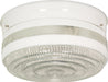 Myhouse Lighting Nuvo Lighting - SF77-099 - Two Light Flush Mount - White