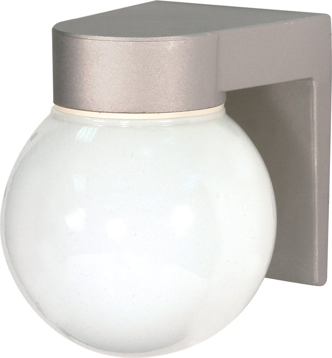 Myhouse Lighting Nuvo Lighting - SF77-139 - One Light Wall Lantern - Satin Aluminum