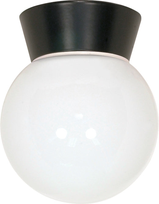 Myhouse Lighting Nuvo Lighting - SF77-157 - One Light Ceiling Mount - Black