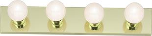 Myhouse Lighting Nuvo Lighting - SF77-189 - Four Light Vanity - Polished Brass