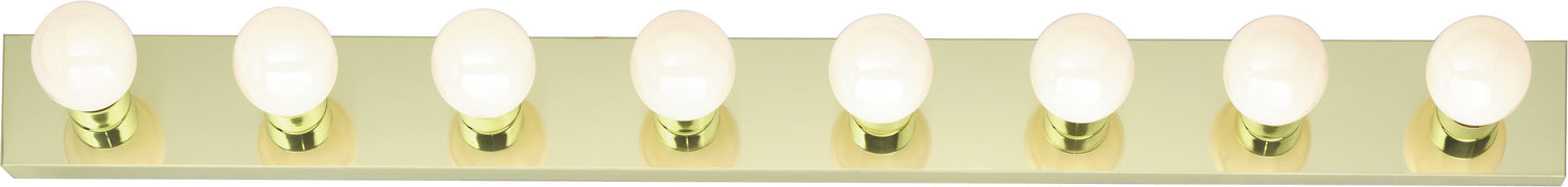 Myhouse Lighting Nuvo Lighting - SF77-191 - Eight Light Vanity - Polished Brass