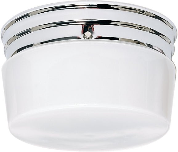 Myhouse Lighting Nuvo Lighting - SF77-343 - Two Light Flush Mount - Polished Chrome