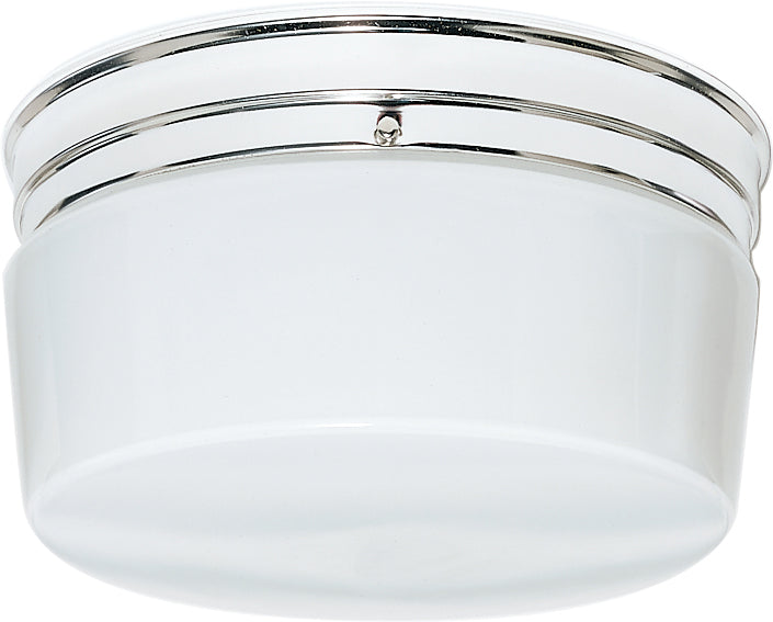 Myhouse Lighting Nuvo Lighting - SF77-344 - Two Light Flush Mount - Polished Chrome