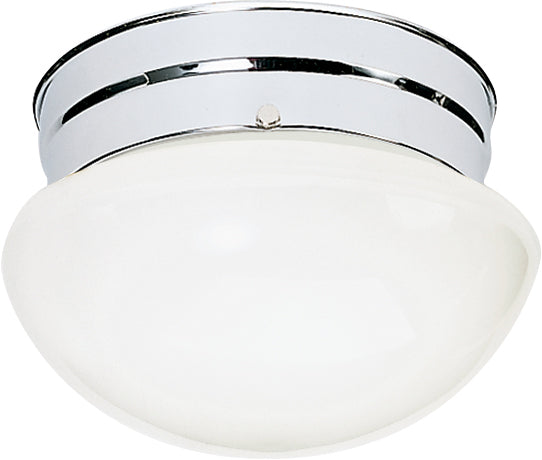 Myhouse Lighting Nuvo Lighting - SF77-345 - One Light Flush Mount - Polished Chrome