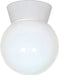 Myhouse Lighting Nuvo Lighting - SF77-532 - One Light Ceiling Mount - White