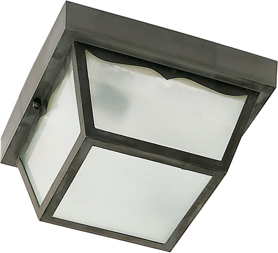 Myhouse Lighting Nuvo Lighting - SF77-863 - One Light Flush Mount - Black