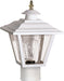 Myhouse Lighting Nuvo Lighting - SF77-899 - One Light Post Lantern - White