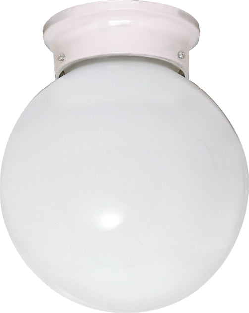 Myhouse Lighting Nuvo Lighting - SF77-947 - One Light Flush Mount - White