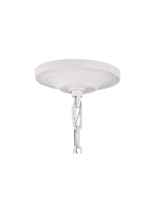 Myhouse Lighting Visual Comfort Studio - F3130/6PSW - Six Light Chandelier - Annie - Plaster White