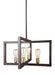 Myhouse Lighting Visual Comfort Studio - F3145/4NWB - Four Light Chandelier - Finnegan - New World Bronze