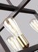 Myhouse Lighting Visual Comfort Studio - F3145/4NWB - Four Light Chandelier - Finnegan - New World Bronze