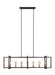 Myhouse Lighting Visual Comfort Studio - F3148/7NWB - Seven Light Island Chandelier - Finnegan - New World Bronze