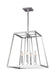 Myhouse Lighting Visual Comfort Studio - F3150/4CH - Four Light Lantern - Conant - Chrome