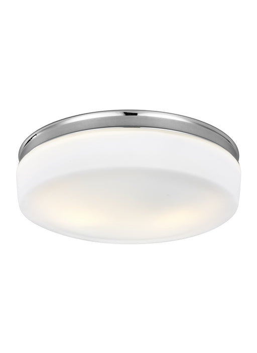 Myhouse Lighting Visual Comfort Studio - FM504CH - Two Light Flush Mount - Issen - Chrome