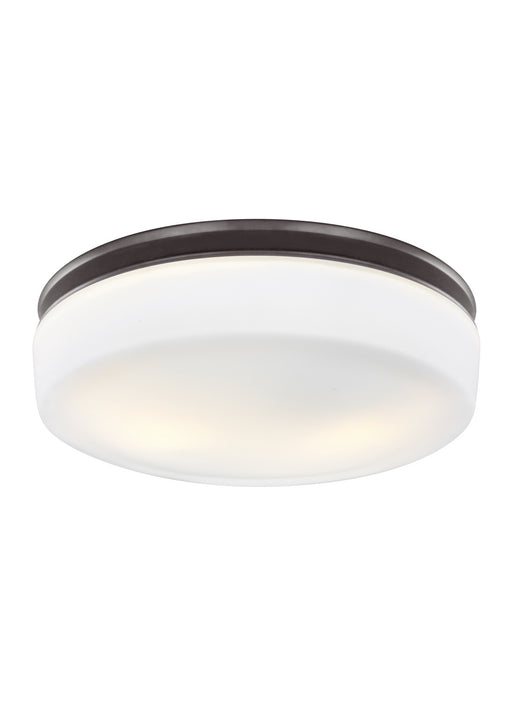 Myhouse Lighting Visual Comfort Studio - FM504ORB - Two Light Flush Mount - Issen - Oil Rubbed Bronze