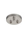 Myhouse Lighting Generation Lighting - MPC03PN - Three Light Multi-Port Canopy with Swag Hooks - Multi-Port Canopies - Polished Nickel