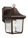 Myhouse Lighting Visual Comfort Studio - OL13100PTBZ - One Light Outdoor Wall Lantern - Oakmont - Patina Bronze