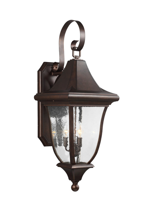 Myhouse Lighting Visual Comfort Studio - OL13102PTBZ - Three Light Outdoor Wall Lantern - Oakmont - Patina Bronze