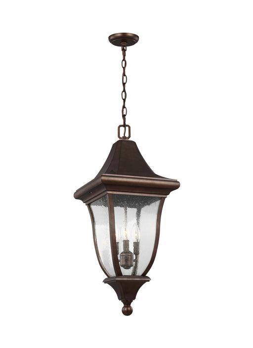Myhouse Lighting Visual Comfort Studio - OL13109PTBZ - Three Light Outdoor Pendant - Oakmont - Patina Bronze