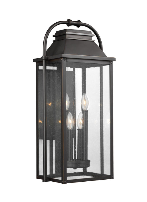Myhouse Lighting Visual Comfort Studio - OL13202ANBZ - Four Light Lantern - Wellsworth - Antique Bronze