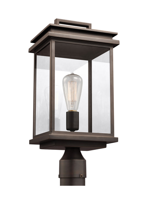 Myhouse Lighting Visual Comfort Studio - OL13607ANBZ - One Light Outdoor Post Lantern - Glenview - Antique Bronze