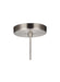 Myhouse Lighting Visual Comfort Studio - P1440SN - One Light Mini-Pendant - Doyle - Satin Nickel