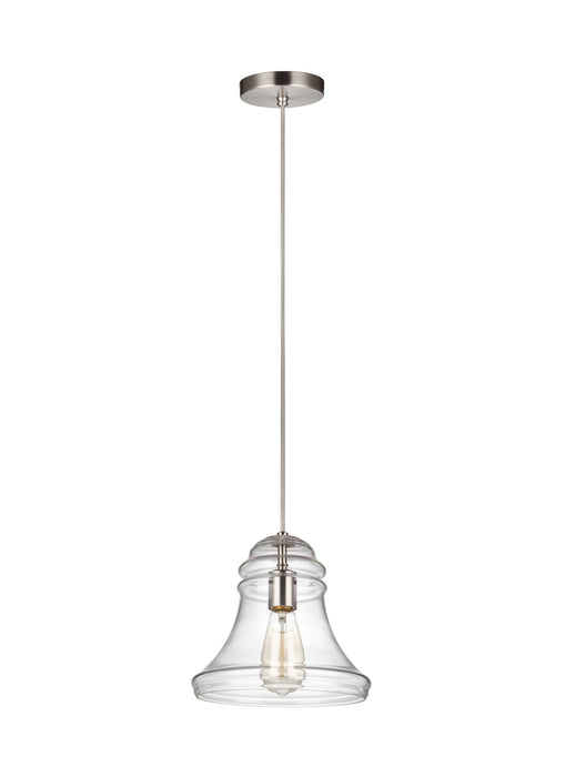 Myhouse Lighting Visual Comfort Studio - P1440SN - One Light Mini-Pendant - Doyle - Satin Nickel