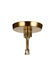 Myhouse Lighting Visual Comfort Studio - P1445BBS - One Light Pendant - Elmore - Burnished Brass