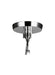 Myhouse Lighting Visual Comfort Studio - P1445CH - One Light Pendant - Elmore - Chrome